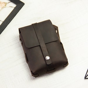 Leather belt pouch,Ammo pouch leather,Camping belt pouch,Hiking belt pouch,Bushcraft pouch,Possibles pouch