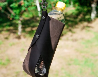 Bottle holder belt,Water bottle holder,Water bottle carrier,Water bottle bag with strap,Drink holder purse,Drink holder bag