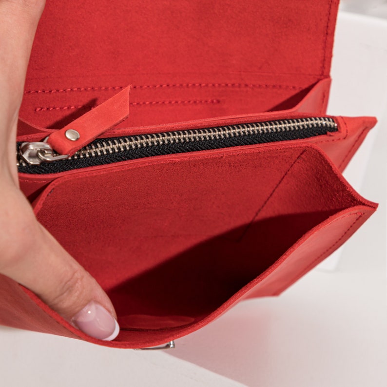 Leather fanny pack belt, Envelope belt bag, Envelope fanny pack, Envelope clutch bag, Leather bum bag women, Personalized belt bag women image 9