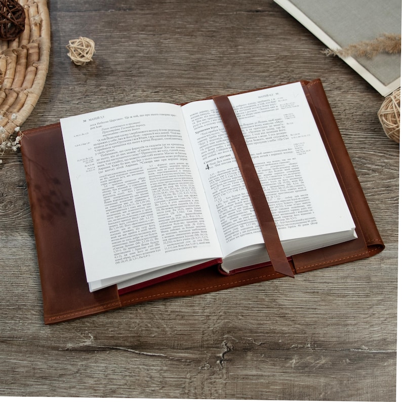 Engraved Leather Book Cover, Book Protector, A5 Book Cover, A4 Book ...
