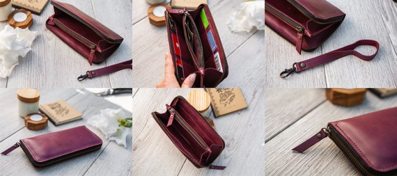 Portafoglio Donna In Pelle PU Con Doppia Cerniera - Porta Monete - Foto 12