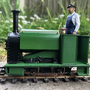 GN15 - Locomotiva a vapore - Huntsy Quarry - Scala G su binario 00 utilizzando uno Smokey Joe