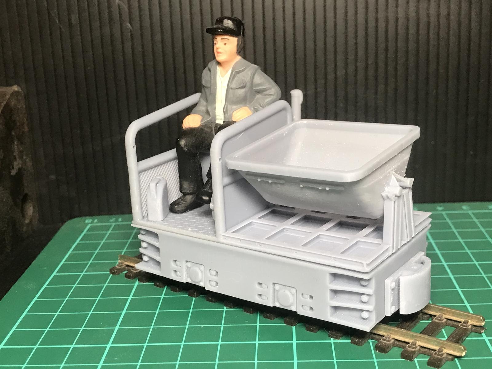 thumbnail image 2 of GN15 Solva Diesel Inspection Loco – Narrow Minded Railworks, Uses Tenshodo Spud, Gauge G 2 of 4