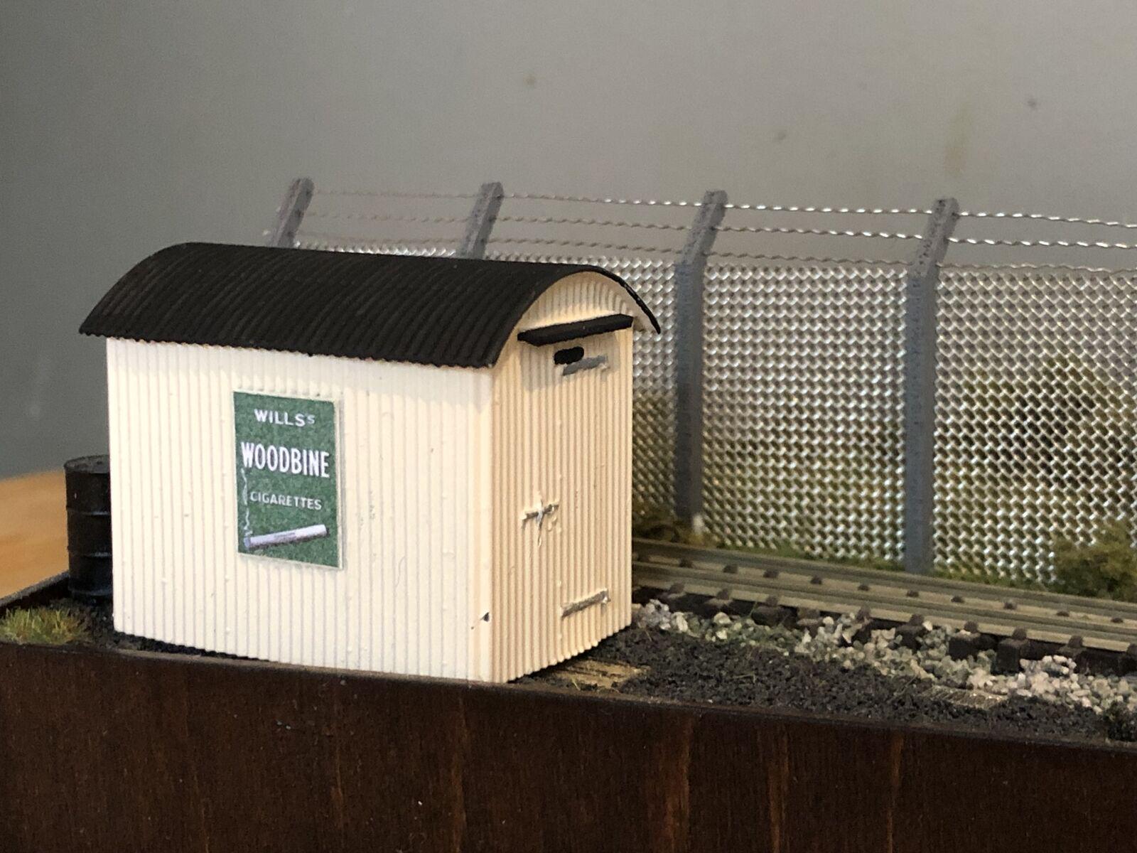 Two Lamp Huts With Glazing OO9/OO/HO Based on Buckfastleigh Two Lamp Huts With Glazing OO9/OO/HO Based on Buckfastleigh