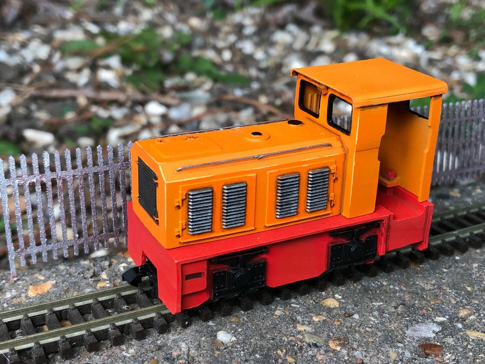 OO9/009 Ganz DMOT Diesel Locomotive That Fits Onto The Kato - Foto 9