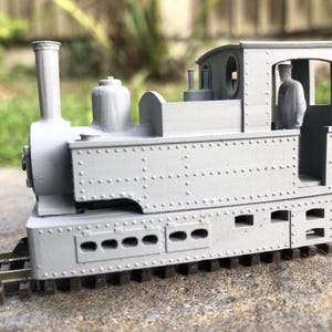 OO9/009 Steam Locomotive with Coal Bunker fits the Kato chassis 11-109