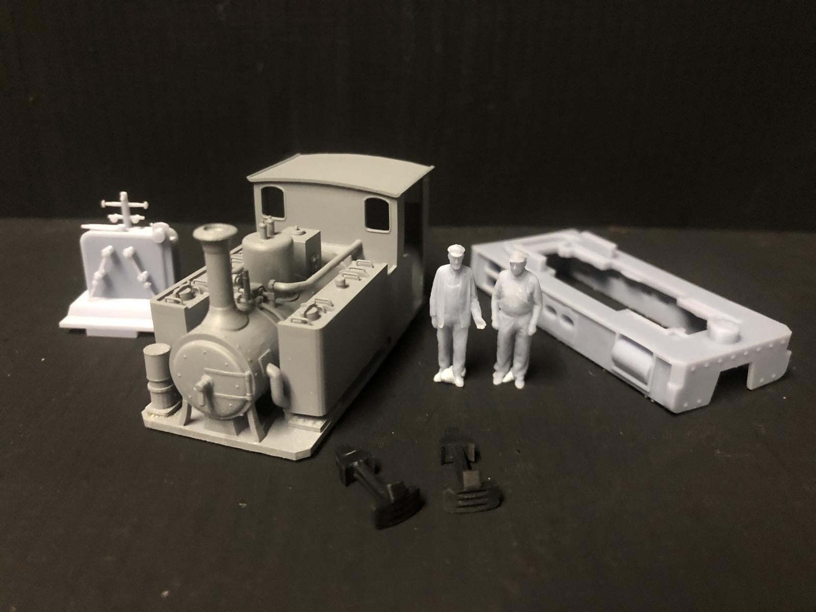 Tom Rolt Concepts OO9/009 Tom Rolt Barclay Steam Locomotive Fits the Kato Chassis 11-109 ...