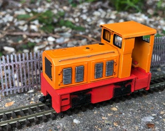 OO9 009 Diema DS60 Style Diesel Locomotive Shunter Body For KATO 109