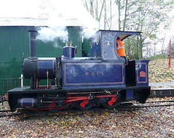 OO9/009 Andrew Barclay Doll Steam Locomotive fits the Kato chassis 11-109