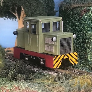 OO9 009 Węgierska lokomotywa spalinowa wąskotorowa leśna do KATO 109