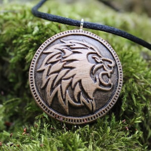 Löwe Halskette, Wildlife Anhänger, Leo Schmuck