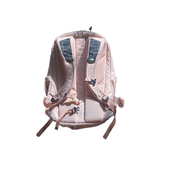 north face luxe backpack black