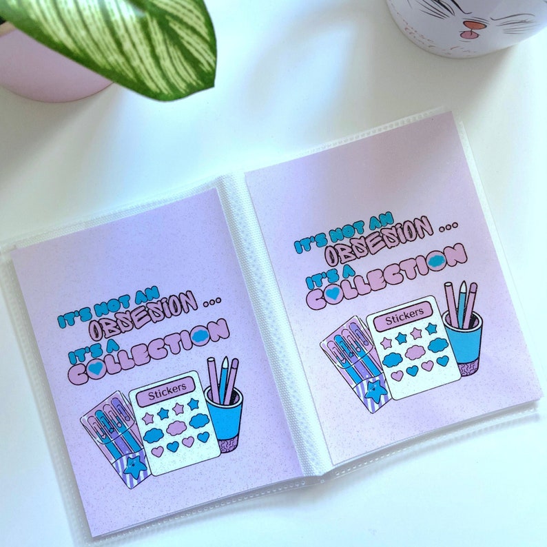 Cute Sticker Storage Album /sticker Organizer /stationary - Etsy