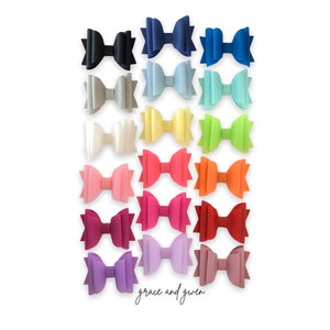 Matte Jelly Pool Hair Bows | Hair Bows for Girls | Baby Nylon Headband | Waterproof Bow | Toddler & Newborn Bows | Jelly Bows | Pool Bows