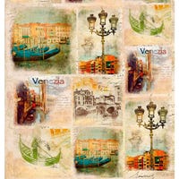 2 Sheets Italy Rice Paper Decoupage Italian Flourishes RCP-GRT-11 X2 - Etsy