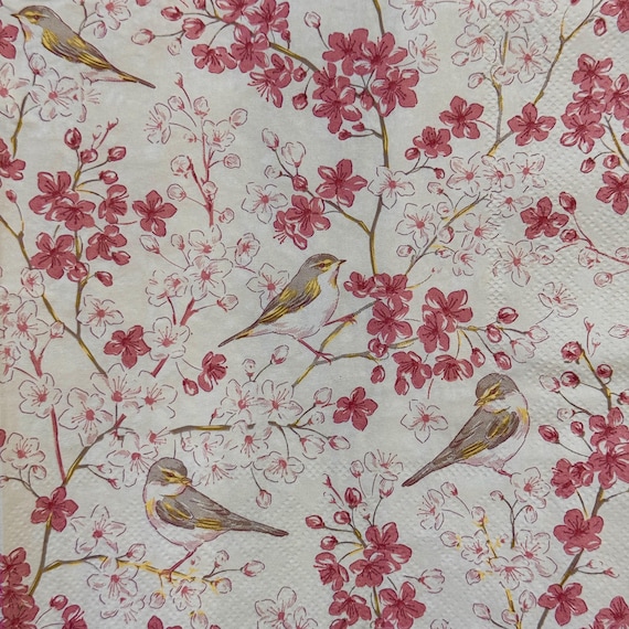 Serviette En Papier De Soie Avec Motifs (lot De 20) (faisant