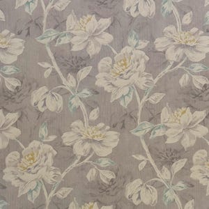Papel para artesanato com rosas florais 8,5 x 11'' para scrapbooking, cartões, álbuns de fotos, decoração de casa, 27 libras, fundo cinza de verão com flores brancas