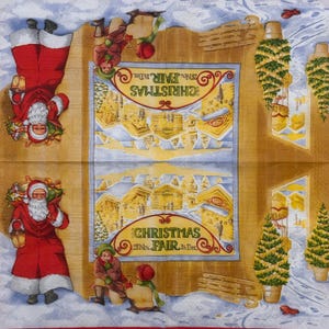 Guardanapo de papel vintage para feira de Natal, Papai Noel, Decoupage, Scrapbooking, Cartões, Artesanato DIY, Decoração de Inverno, Guardanapo 13''