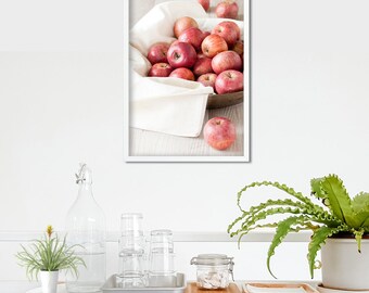 Print On Canvas Still Life With Annurca Apples