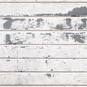 WHITE SHUTTER Vinyl / PVC Photography Backdrop
