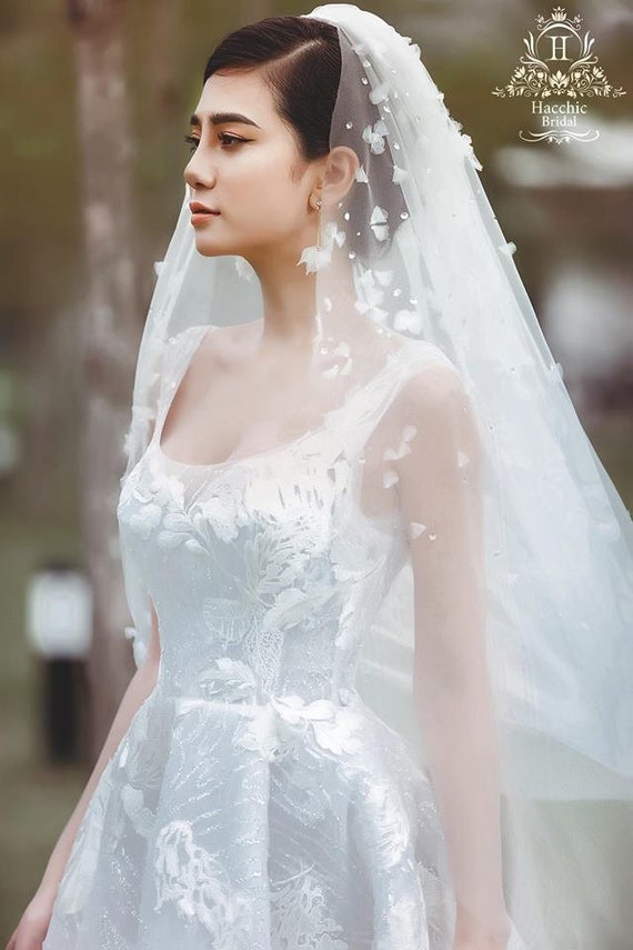 Elie Saab Inspired Wedding Gown Etsy