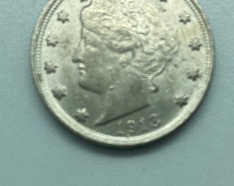 1913 liberty nickle,very rare commemorative coin