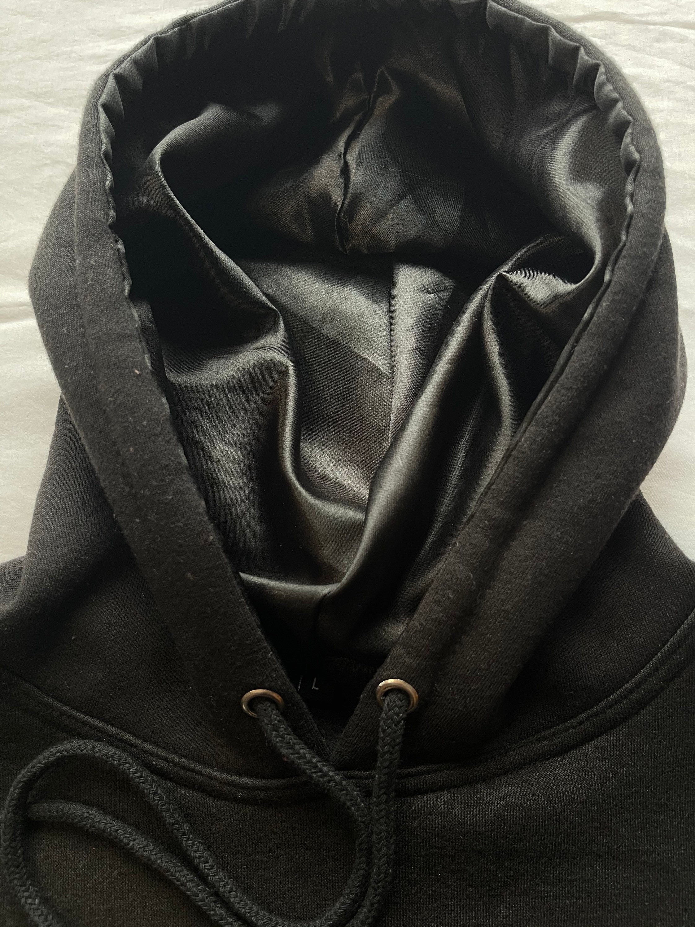 Satin-lined Hoodie | Etsy