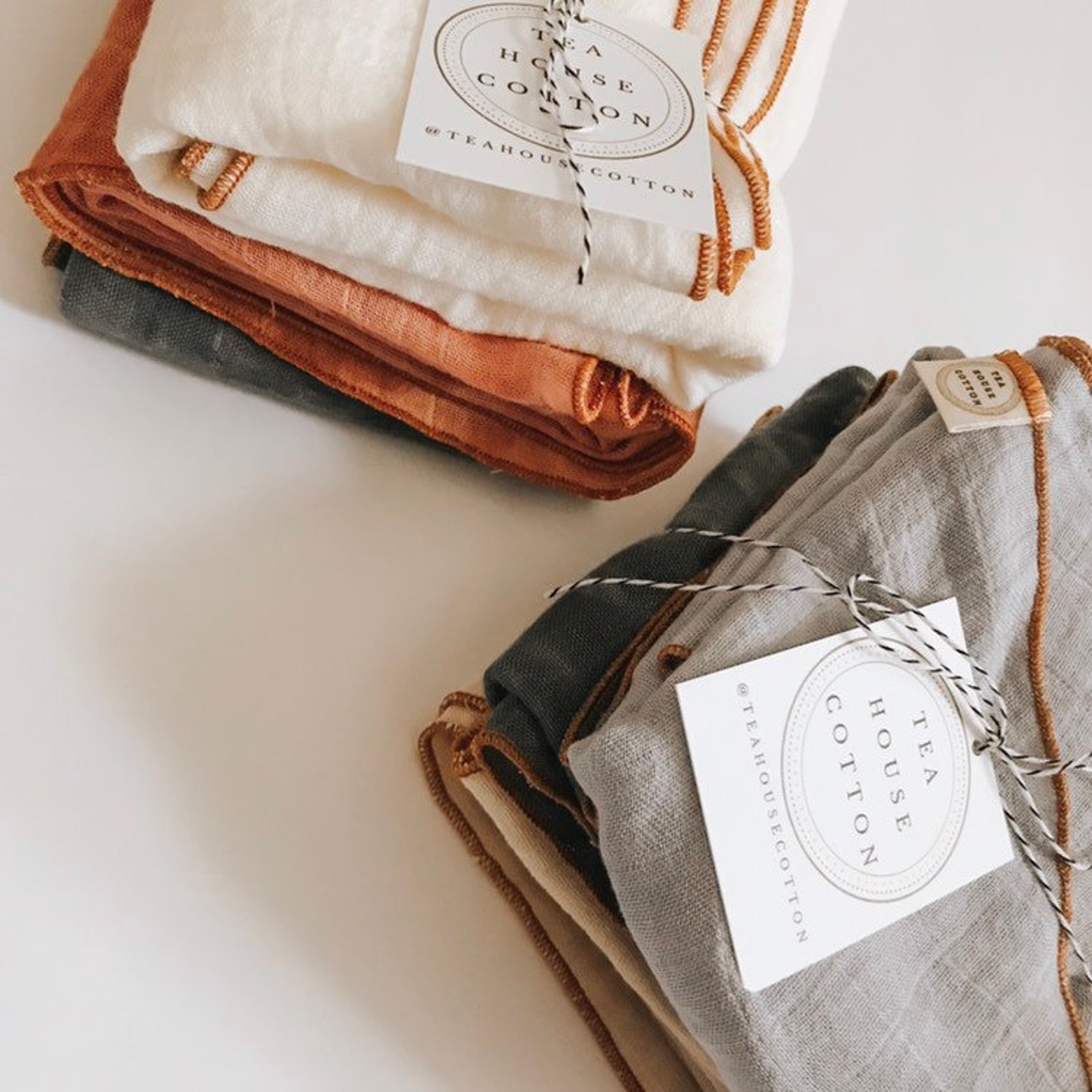 Hand Dyed Organic Bamboo Burp Cloth All Purpose Handkerchief Etsy