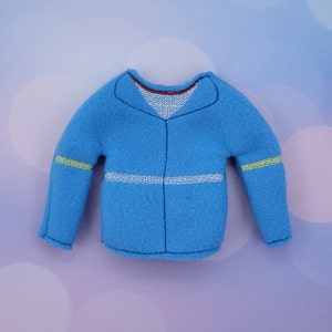 Strange Max M Jacket Things Elf Sweater, Embroidered