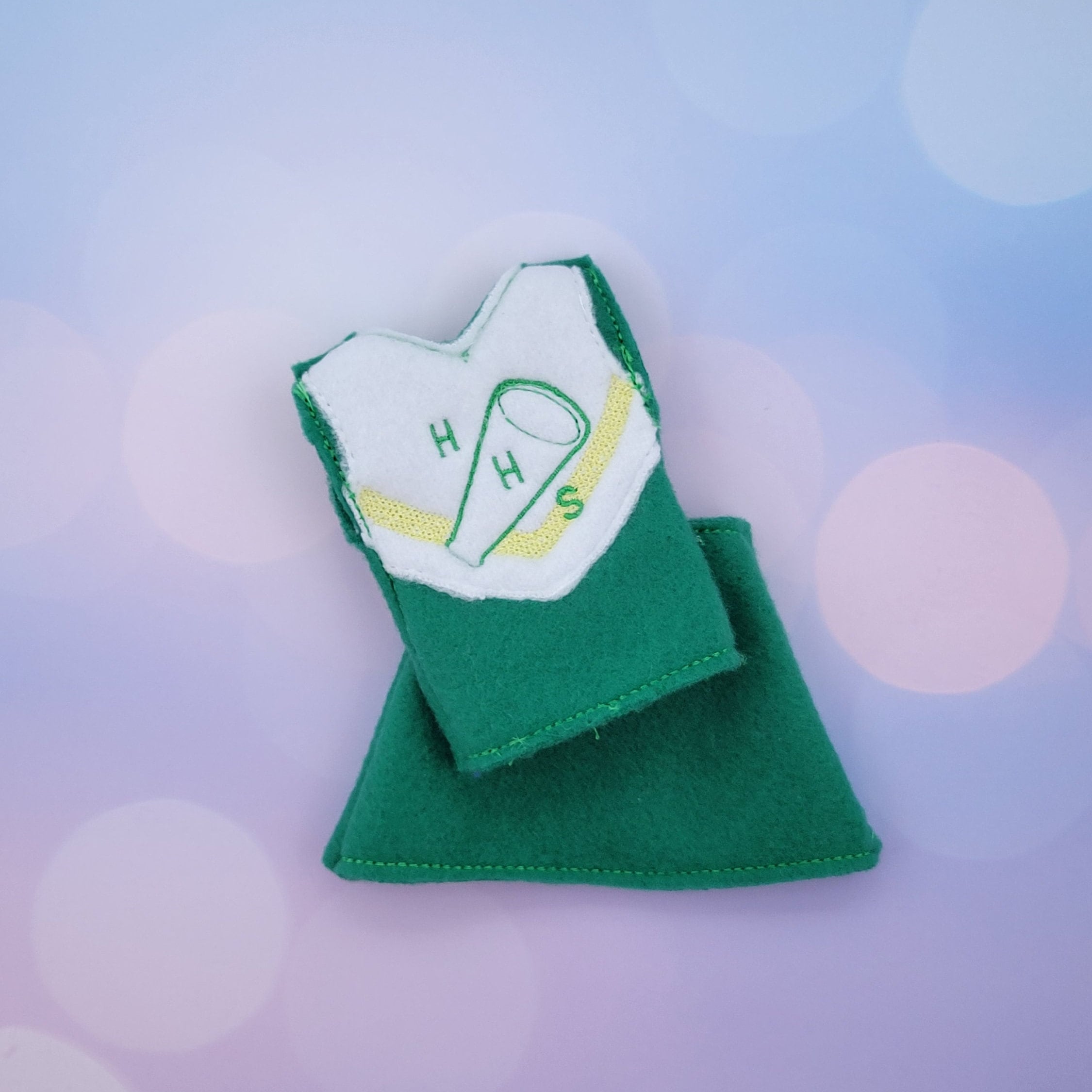 Strange Chrissy HHS Cheerleader Thing Elf Costume, Embroidered