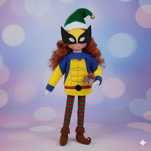 Steel Claw Man Elf Costume, Embroidered