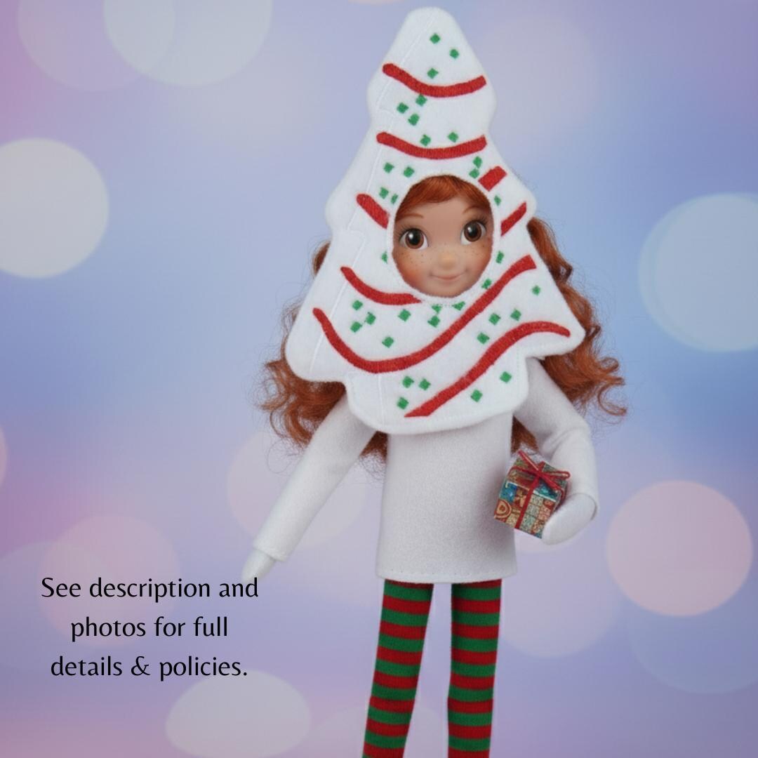white christmas dresses CHRISTMAS TREE CAKE – Happy Fox Clothing