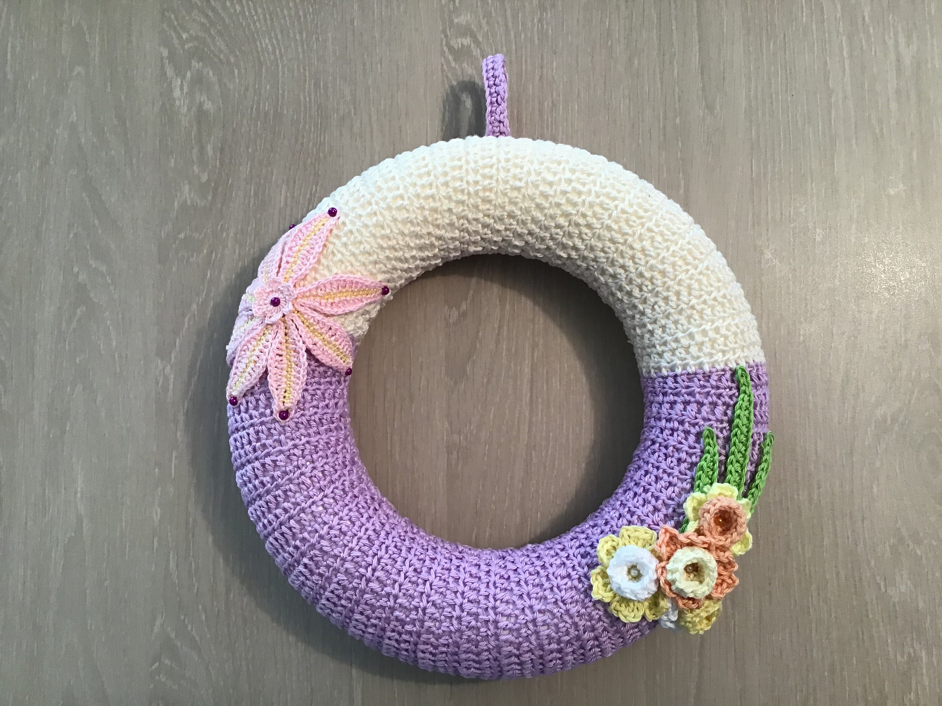 Summer Crochet Wreath Free Pattern Off The Hook For You