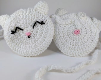 Cat Butt Bag Crochet Pattern cross body purse