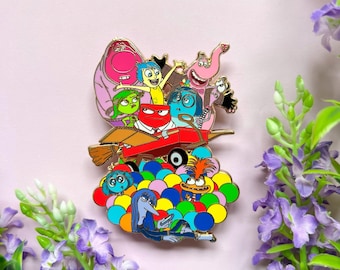 INSIDE OUT PIN- enamel pin anger fear joy disguist - onlyhappythings