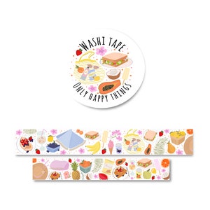 SOMMER WASHI / Sonnenurlaub Scrapbooking Bullet Journal Briefpapier / onlyhappythings