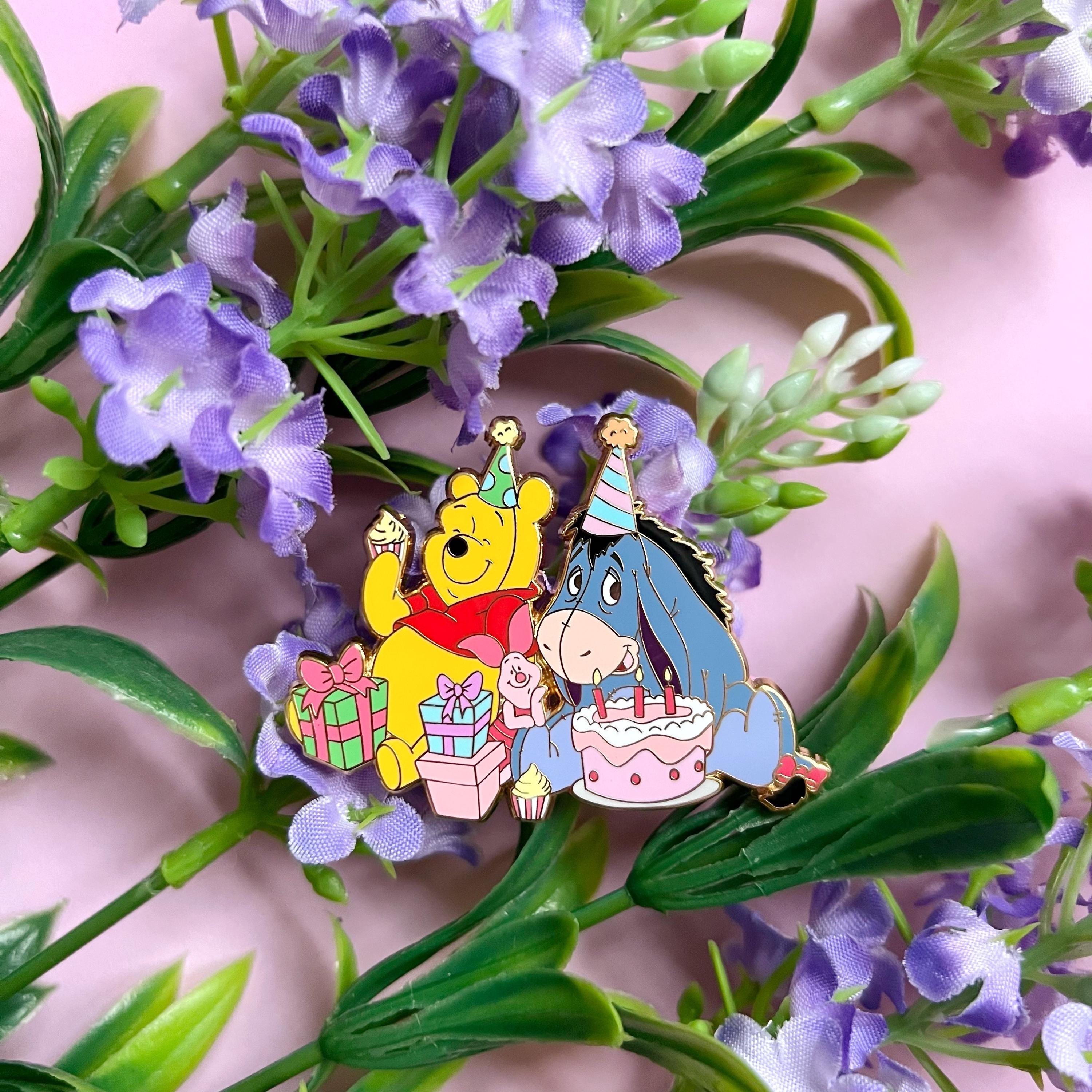 ENAMEL PIN PARTY // party disney Winnie the Pooh eeyore piglet tigger Disneyland badge brooche / onlyhappythings