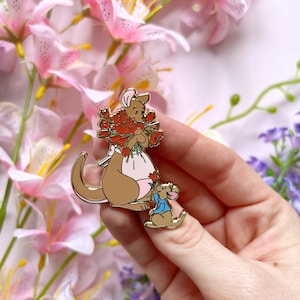 PIN KANGA ROO- kanga and roo flowers mothersday winnie the pooh - onlyhappythings