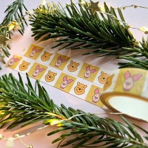 WASHI TAPE POOH / くまのプーさんと仲間たち子豚からインスピレーションを得たスクラップブッキング カタツムリ / Onlyhappythings