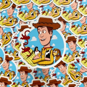 MAGNET WOODY / Spielzeuggeschichte Disney inspirierter Fride Magnet vinyl ausgeschnitten magnet / onlyhappythings