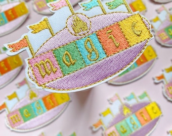 PATCH DISNEY INSPIRED iron on / magic  disneyworld Disney castle Mickey Mouse disneyland / Onlyhappythings