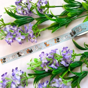 WASHI TAPE CATS / アリスト キャッツ キャット ピンク マリー ニャー ディズニー インスパイア カタツムリ バレット ジャーナル ステーショナリー プランナー / Onlyhappythings