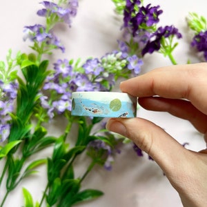 TAŚMA WASHI KOI / japońska ryba lilia wodna planer pocztowy artykuły papiernicze / onlyhappythings