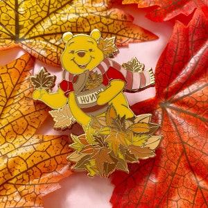 POOH PIN / winnie the Pooh autumn fall halloween disney inspired fantasy - onlyhappythings