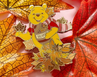 POOH PIN / winnie the Pooh autumn fall halloween disney inspired fantasy - onlyhappythings