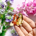 DISNEY INSPIRED PIN / pin fox and hound todd copper - onlyhappythings product logo
