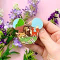 DISNEY INSPIRED PIN / pin fox and hound todd copper - onlyhappythings product logo