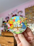 ENAMEL PIN PARTY // party birthday disney Winnie the Pooh eeyore piglet tigger Disneyland / onlyhappythings product logo