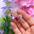 ENAMEL PIN EEYORE //  headband Mickey ears disney Winnie the Pooh Disneyland badge brooche / onlyhappythings product logo