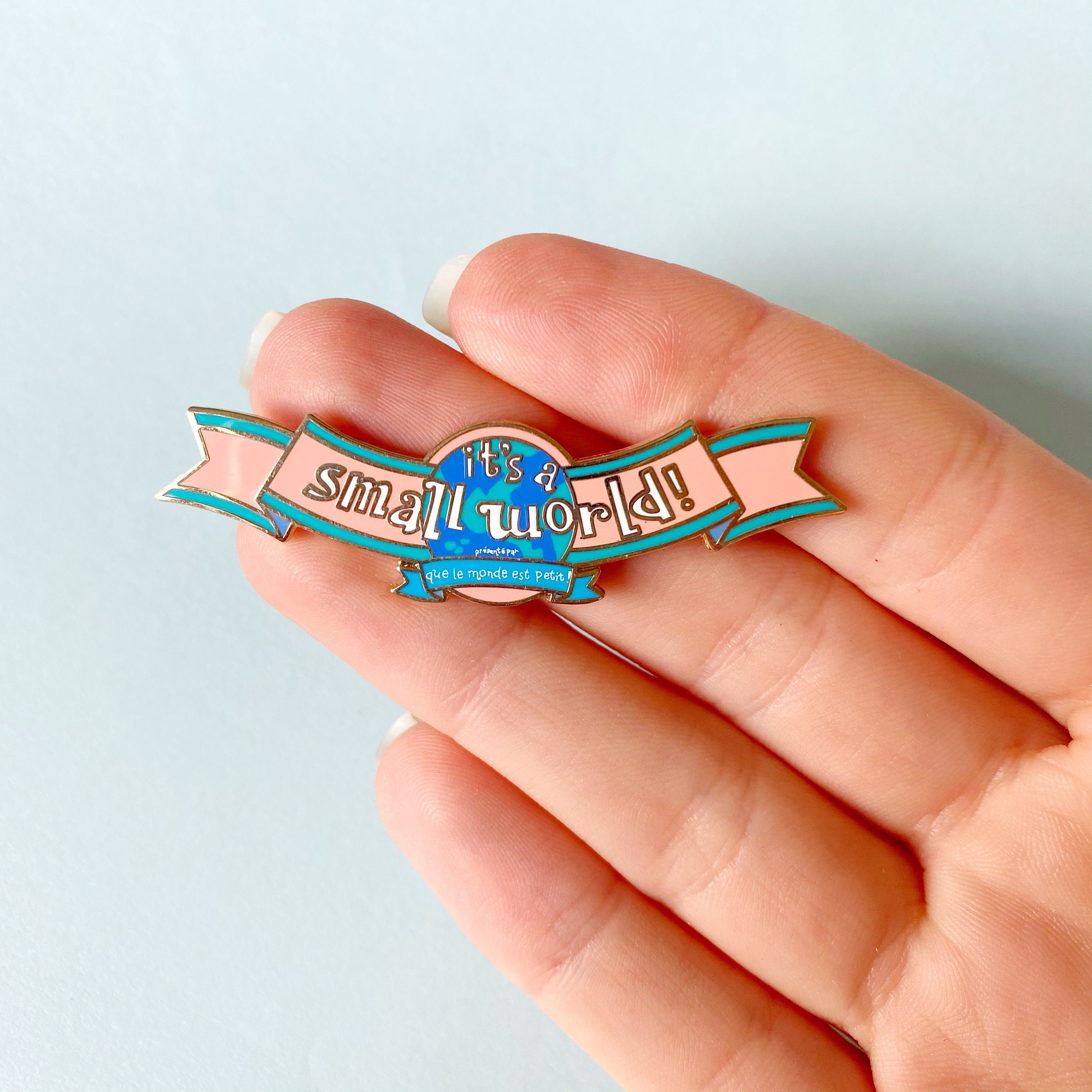 Its a Small World Pin - Etsy